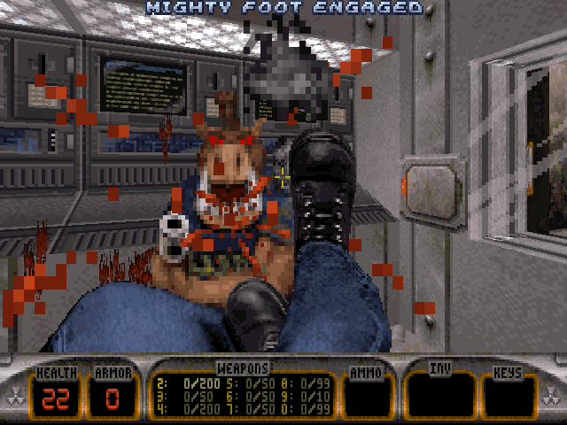 Duke Nukem Mighty Foot