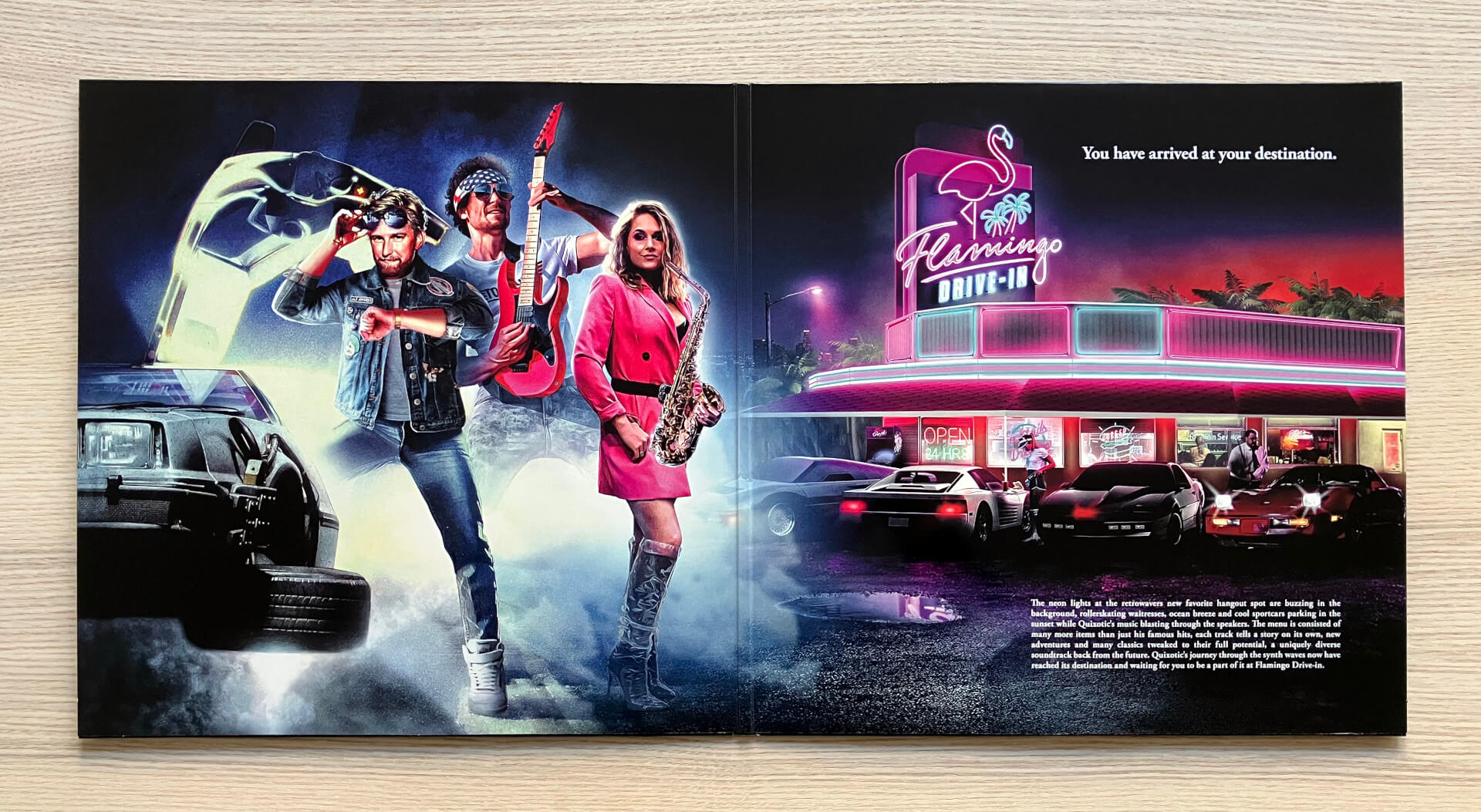 конверт Quixotic — Flamingo Drive-In